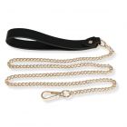Ketten-F�hrleine �NYX Noir� in Schwarz-Gold Schwarz-Gold-80