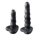 Strapondildo �FLOW Unicorn� schwarz | 2 Gr��en Anthrazit-07