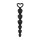 Anal-Kugelkette �Silicone Anal Beads� aus Silikon Schwarz-08