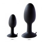 Analplug mit Innenkugel Schwarz-08