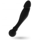 Analdildo Long aus Silikon Schwarz-08
