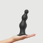 strap-on-me �Dildo Plug Beads Noir� Hybrid aus Silikon Schwarz-08