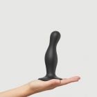 strap-on-me �Dildo Plug Curvy Noir� Hybrid aus Silikon Schwarz-08