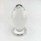 Glasplug �Big Bootie Bo� Farblos-10