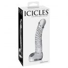 Glasdildo �Icicles No. 61� Farblos-10