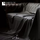 Sheets of San Francisco  Playsheet Bettlaken 213x240 cm Schwarz-08