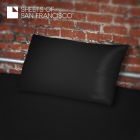 Sheets of San Francisco Kopfkissenbezug 70x45cm Schwarz-08