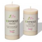 Stumpenkerze aus Raps�l Natur-02