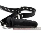 Penisknebel XL aus Silikon Schwarz-08