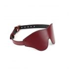 �Augenmaske Wine Red� aus Leder von �LiebeSeele� Bordeaux-33