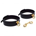 Schenkelb�nder �Paradise Collection� Tigh Cuffs �UPKO� Schwarz-Gold-80