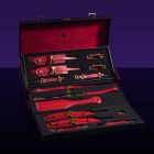 �UPKO� Kinky Tools Set �Paradise Collection� aus Leder Rot-03