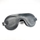 Augenmaske mit Donut-Pad aus Baumwolle Schwarz-08