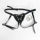 Strap-On Harness �Francis� aus Leder Schwarz-08