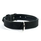 Halsband Robbi in Velouroptik Schwarz-08