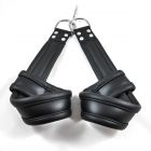 H�ngefessel Sling aus Leder Schwarz-08