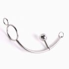 Bondage-String mit Kugel und Ring Stahl-11