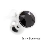 Jewel Plugs mit Stra�stein Schwarz-08
