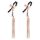 Verstellbare Nippelklammern �BOUND� mit langen Anh�ngern Rosegold-14
