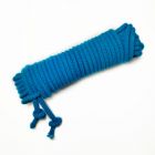 Baumwollseil �Shibari� 8 Meter 6 mm Blau, geflochtene Seele DeepSeaBlue-59