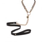Statement-Halskette und Leine �Donna� aus goldfarbenem Metall Goldfarben-00