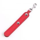 Mini-Klatsche �Fidan� aus Leder in Rot Rot-03