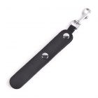 Mini-Klatsche �Fidan� aus Leder in Schwarz Schwarz-08
