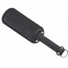 Gro�es Leder-Paddle gepolstert Schwarz-08