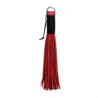 Flogger sanft & klein aus Nappaleder Rot-03