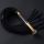 Peitsche �Black Label Collection Flogger� von UPKO Schwarz-Gold-80