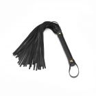 Veganer und sanfter Flogger aus Organosilikon von �LiebeSeele� Schwarz-08