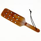 Kleines Spankingpaddel aus Holz Natur-02