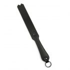 Lederpaddel �Double Strike� Schwarz-08