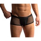 Manstore �Micro Pant� M2424 aus Netzmaterial Schwarz-08