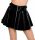 Lack-Minirock �Lea� mit Rei�verschluss Schwarz-08