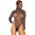 Leg Avenue �Rhinestone Fishnet Hooded Teddy� mit Strass Schwarz-08