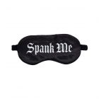 Ouch �SPANK ME� Satin Blindfold Schwarz-08