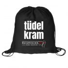Baumwollseil.de Beutel �T�delkram� Schwarz-08